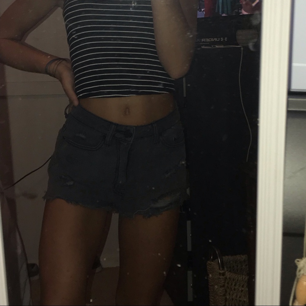 Black shorts